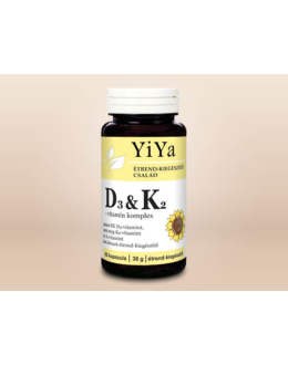 YiYa D3-vitamin & K2-vitamin komplex - kiemelkedő K2-vitamin tartalom