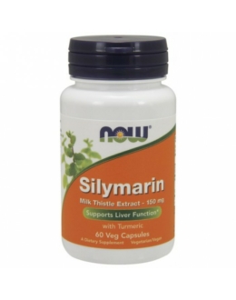 Now Silymarin Milk Thistle Extract 150 mg - 60 Veg Capsules