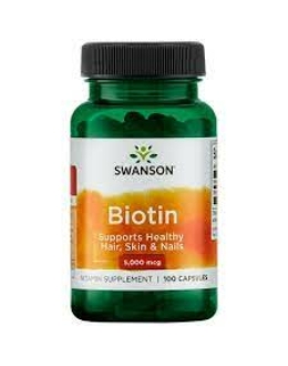 Swanson Biotin 5.000 mcg / 100 db
