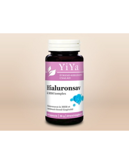 YiYa Hialuronsav & MSM komplex - bőrhidratáló, porc-, ízületvédő kapszula